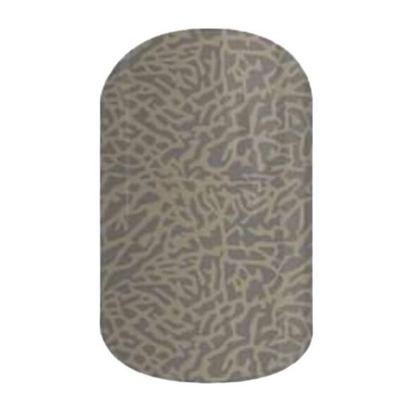 Jamberry AP05 Elephant Gray Full Sheet Nail Wraps - Picture 1 of 8